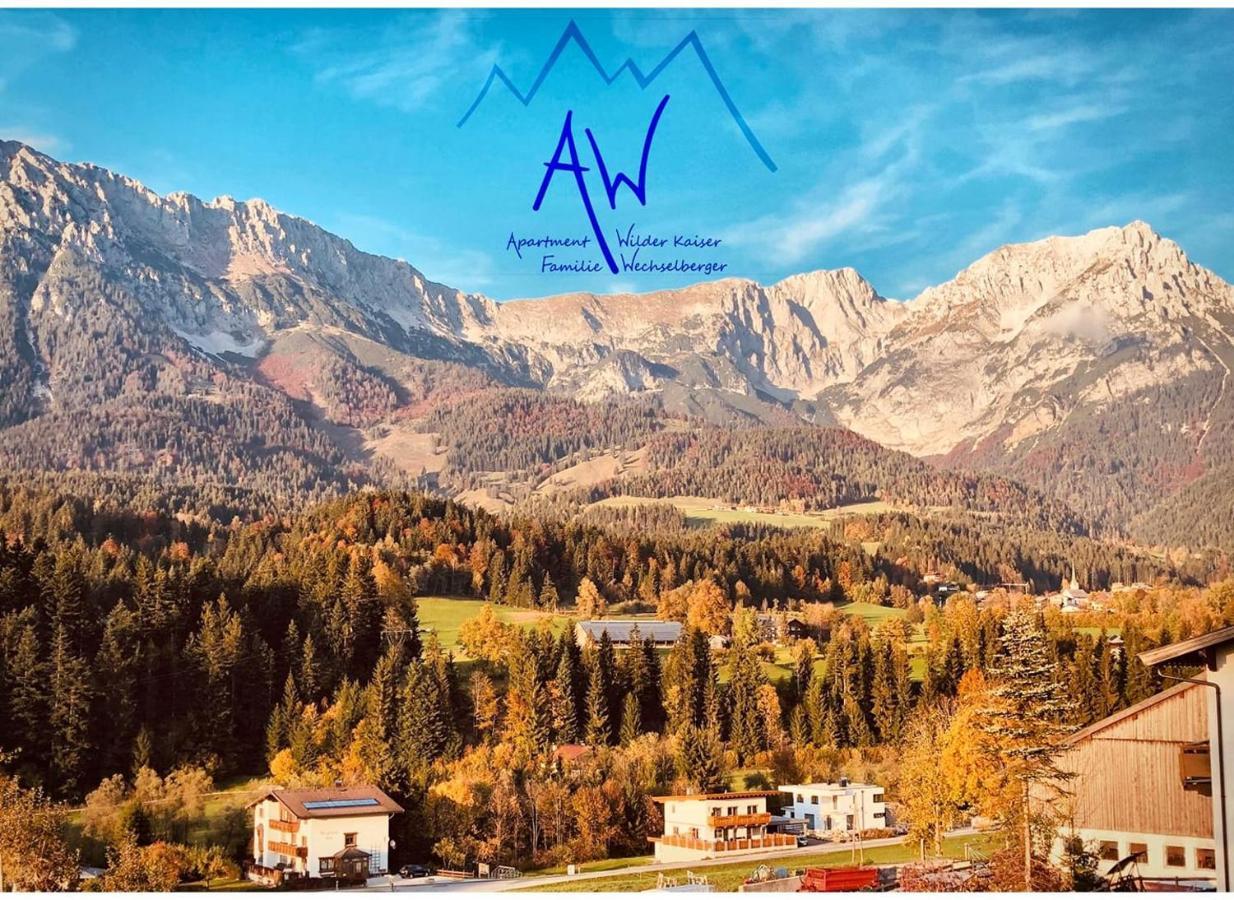Aw - Apartment Wilder Kaiser Scheffau am Wilden Kaiser Zewnętrze zdjęcie